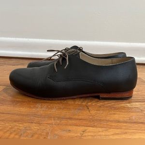 Nisolo black oxfords size 7